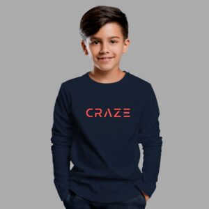 Boys Long Sleeve T-Shirt - Black