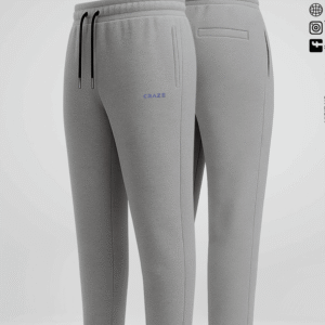 Premium Scuba Track Trouser- Ash