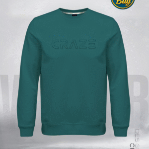 Premium Sweat Shirt Fleece (Teal Green)