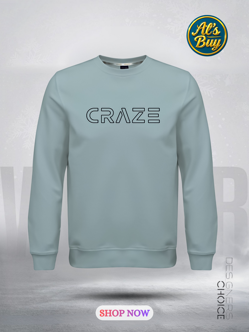 Premium Sweat Shirt Fleece (Light Blur)