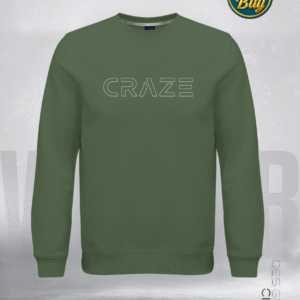 Premium Sweat Shirt Fleece (Light Olive)