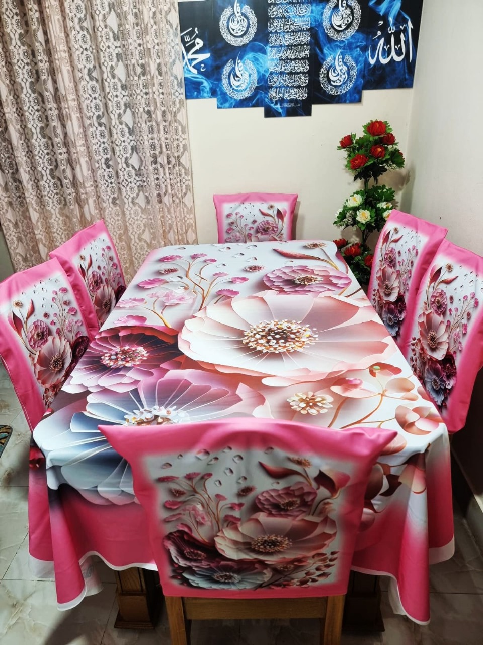 3D Printed Dining Chair Table Cover