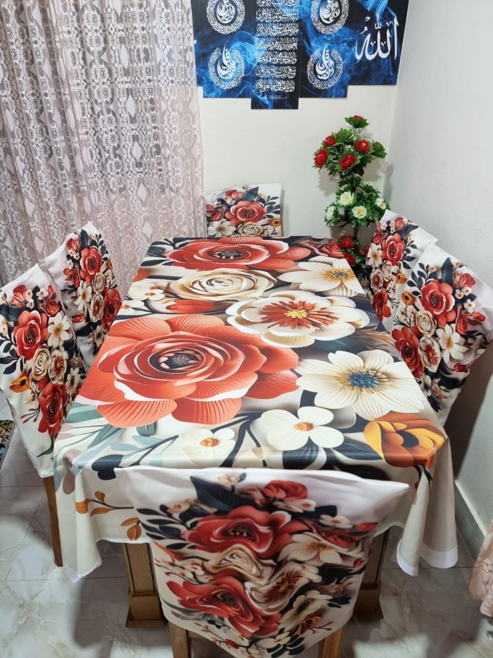 3D Printed Dining Chair Table Cover