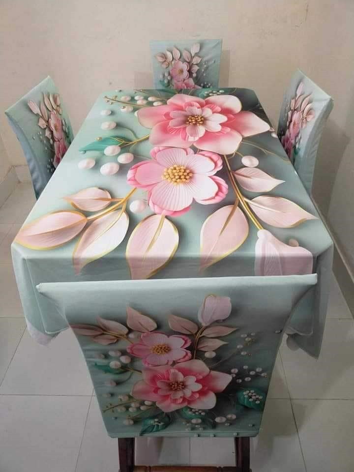 3D Printed Dining Chair Table Cover