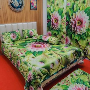 Primium 3D Bedsheet Four Piece Set