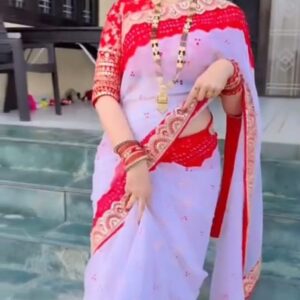 Makhon Jorget Sequence Work Saree