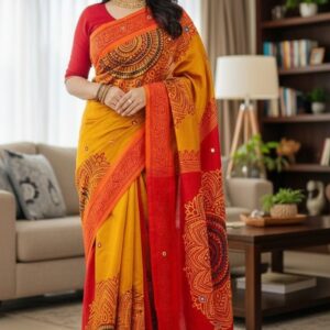 Premium Dhupiyan Silk Sharee