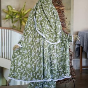 Premium Sunnati Dress (Plaju Khimar Set)