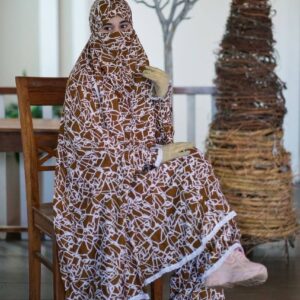 Premium Sunnati Dress (Plaju Khimar Set)